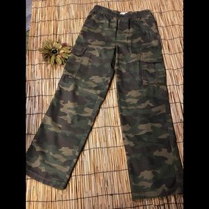 EST 1989, Handcrafted Series- Fatigue print Cargo Pant size 14 (girl)